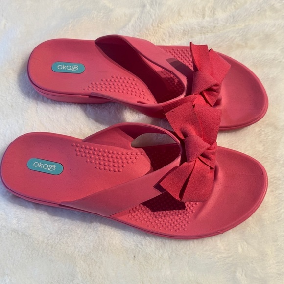 Oka B kira flip flaps Sandals with Cushioned Sole size 10 - Picture 3 of 8